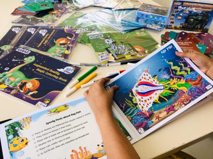 Coloring Book Augmented Reality Avidia Labs